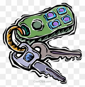 clipart keys sports car