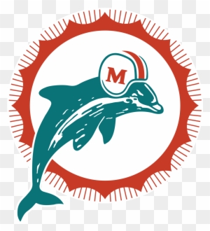 Club Logo - Miami Dolphins Retro Logo - Free Transparent PNG