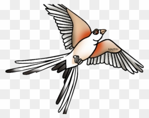 scissor tailed flycatcher clipart of children