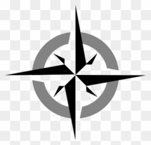 Blank 16 Point Compass Rose - Free Transparent PNG Clipart Images Download