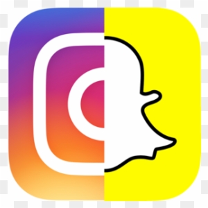 Instagram Clipart Snapchat - Snapchat Instagram Logo Png - Free Transparent  PNG Clipart Images Download
