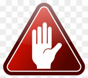 stop hand clipart