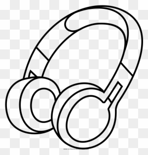 Headphones For Coloring Coloring Pages