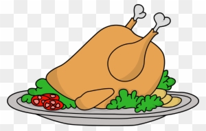 Turkey Platter Vector Illustration - Turkey Pictures Clip Art - Free ...