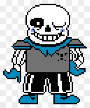 Kill Me - Underswap Sans Pixel Art - Free Transparent Png Clipart 