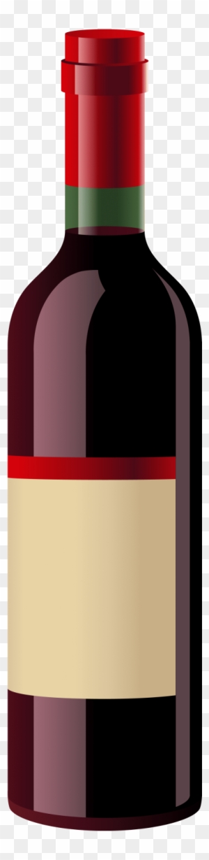 Red Wine Bottle Rosé Clip Art - Wine Bottle Design Art - Full Size PNG ...