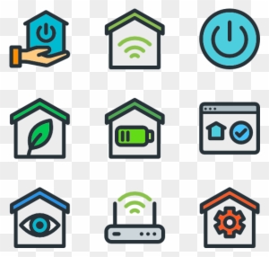 Smart Home - Vektor Icon Smart Home
