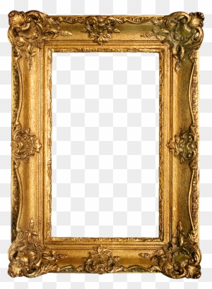 Variants On Ornate Gold Frames Around Graphic Image - Frame Transparent -  Free Transparent PNG Clipart Images Download