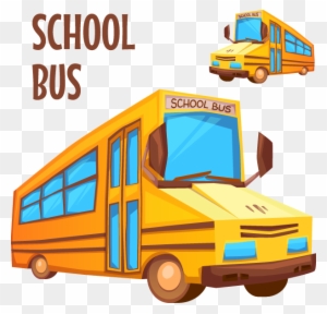 School Bus Clip Art - Estrada Onibus Desenho Png - Free Transparent PNG ...