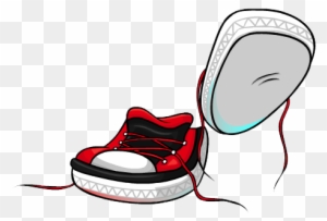 Clipart Pretty Shoes Clipart Sneakers Clip Art At Clker - Tennis Shoes ...