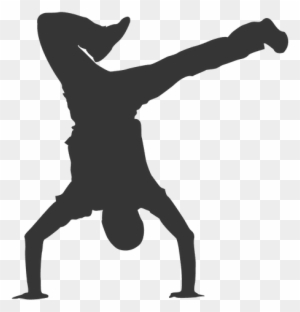 Siluetas De Break Dance - Free Transparent Png Clipart Images Download