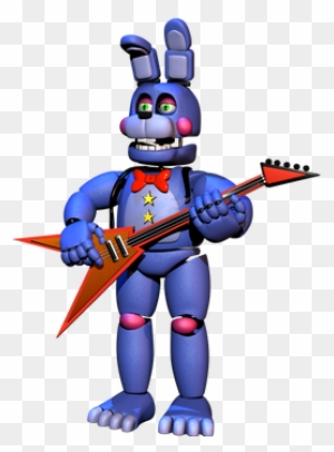 Fnaf Rockstar Bonnie Png - Free Transparent PNG Clipart Images Download