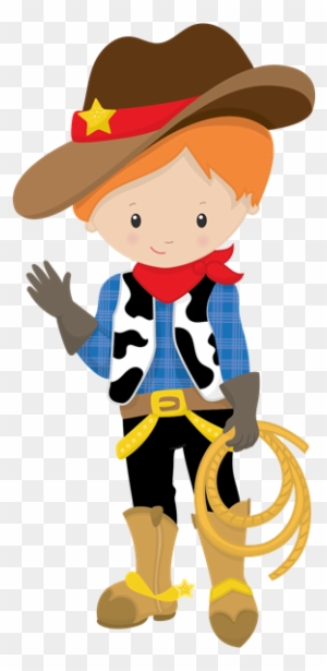 Stock Images - Cartoon Cowboy Toddler