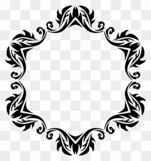 Borders And Frames Drawing Line Art Picture Frames - Square Frame ...