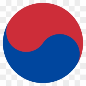 Korean Taegeuk Symbol - Korean Flag Yin Yang - Free Transparent PNG ...