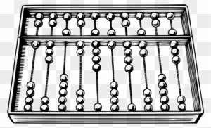 abacus clipart black and white fish
