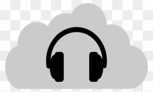 Big Image - Headphones Music Clip Art
