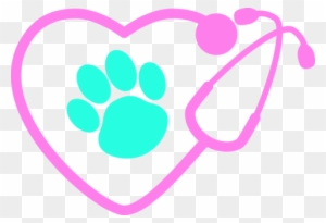 Veterinarian Stethoscope With Paw Decal Paw Stethoscope Free Transparent Png Clipart Images Download
