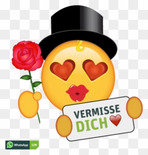 Gute Besserung Emoji Mit Kurzhaarfrisur Und Rose Cartoon Free Transparent Png Clipart Images Download