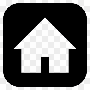House, Housing, Home, Houses, Buildings, House Silhouette - Home Icon Black Background
