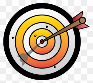 Arrow And Target By Cliffengland On Clipart Library - Arrow In Target Clipart