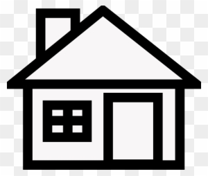 House Clip Art At Clker - Houses Clipart Balck And White