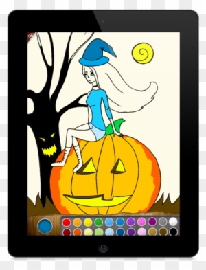 Download Ipad Coloring App Scary Colors Coloring Book App For Xcode Coloring Book Free Transparent Png Clipart Images Download