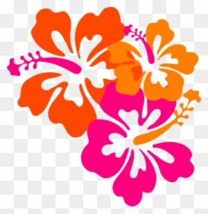 Saturday, May 12 - Pink And Orange Flowers Clip Art