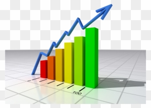 Business Growth Chart Png Transparent Images - Growing Graph