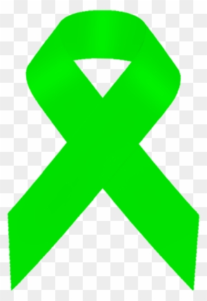 Lymphoma Ribbon - Lime Green Awareness Ribbon - Free Transparent PNG ...