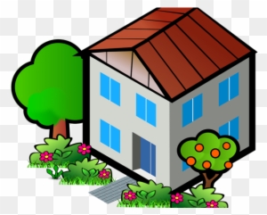 geteiltes herz clipart house