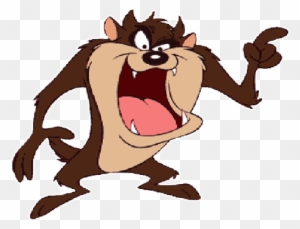 Top 89 Roadrunner Clip Art - Tasmanian Devil Looney Tunes Sitting On A 