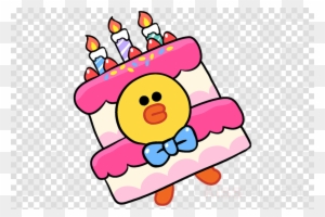 Line Friends Birthday Clipart Line Friends Birthday Line Friends Happy Birthday Free Transparent Png Clipart Images Download