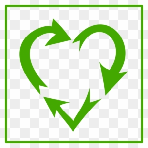 Ushred & Rovert Shredding Solutions - Heart Recycle Symbol - Free ...