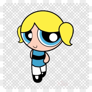 Bubbles Powerpuff Girls Clipart Momoko Akatsutsumi - Social Media White ...