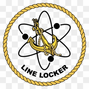 Naval Reactors Line Locker - Atom Symbol