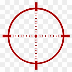 Crosshair Clipart - Snipe Target Transparent