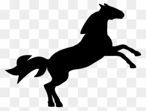 Horse Jumping Hurdle Png - Horse And Rider Jumping Silhouette - Free ...