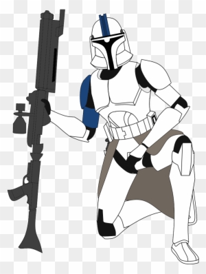 Clone Trooper Knight By Fbombheart - Clone Trooper Salute Transparent