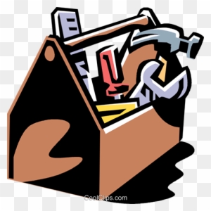 Toolbox Royalty Free Vector Clip Art Illustration - Tool Box Clip Art ...