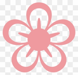 5 Petal Flower Clipart - Five Petal Flower Icon - Free Transparent PNG ...