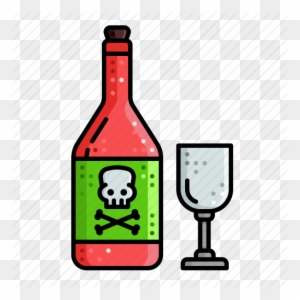 poison drink clipart