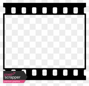 Shape Templates 1 Film Strip Graphic By Sharon-dewi - Film Reel Border Png