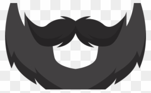 Beard Sillouette - Transparent Background Beard Png - Free Transparent ...