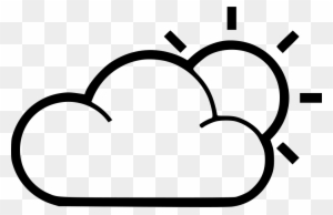 Drawn Cloud Svg - Cloud Sun Drawing Png