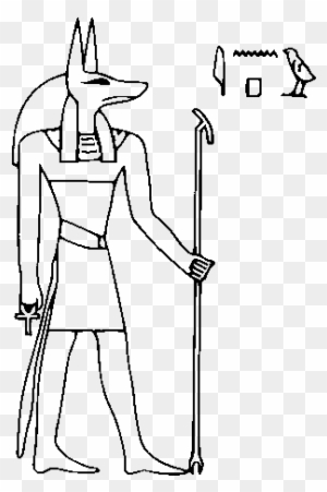 Anubis Hieroglyphs Free Transparent Png Clipart Images Download