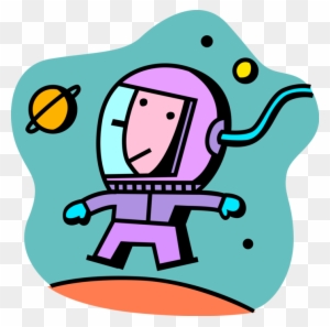 bunny rabbit clip art of astronaut in suit