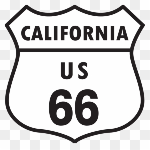 Route 66 - Route 66 Sign - Free Transparent PNG Clipart Images Download