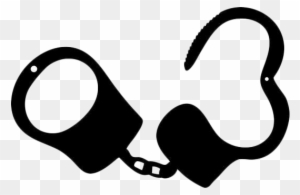 Handcuff Clipart Black Handcuffs Clip Art At Clker - Handcuffs Clipart ...