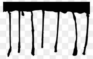 Dripping Paint Png Clip Art Transparent Stock - Black Paint Dripping ...